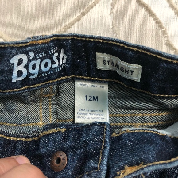 OshKosh baby boy button down and denim - Picture 3 of 3